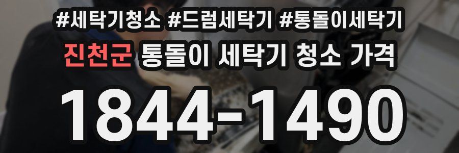 진천군 통돌이 세탁기 청소 가격
