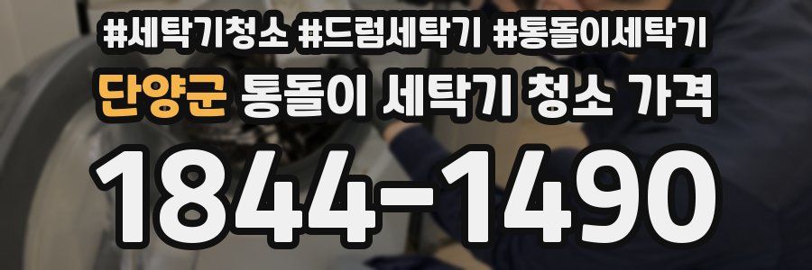 단양군 통돌이 세탁기 청소 가격