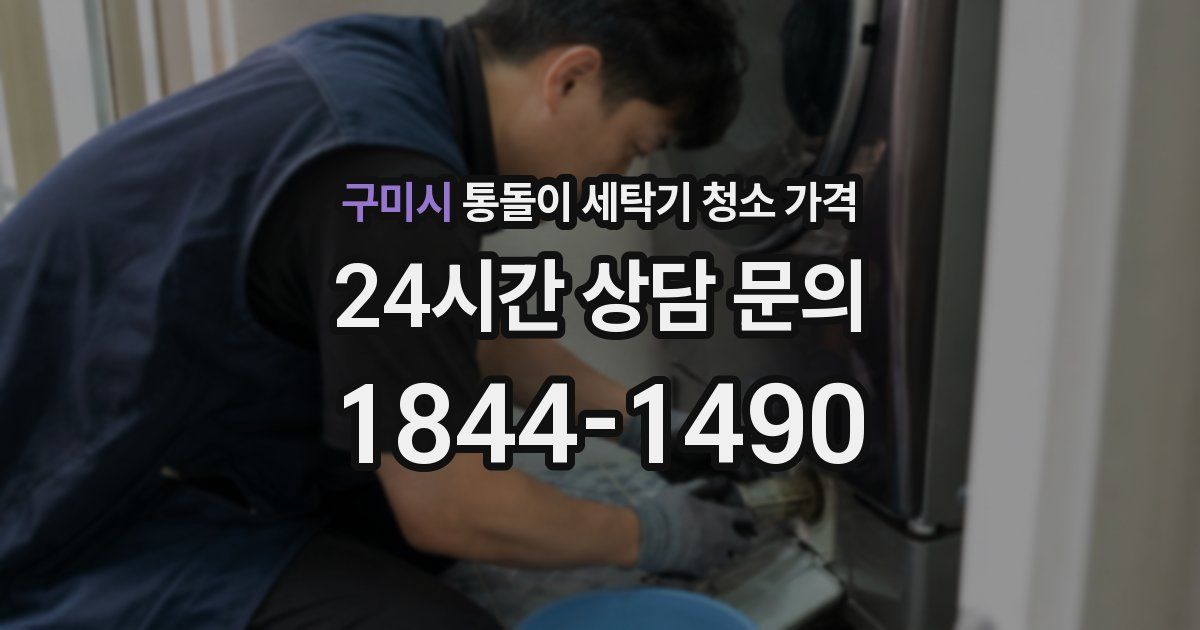 구미시 통돌이 세탁기 청소 가격
