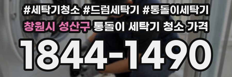 창원시 성산구 통돌이 세탁기 청소 가격