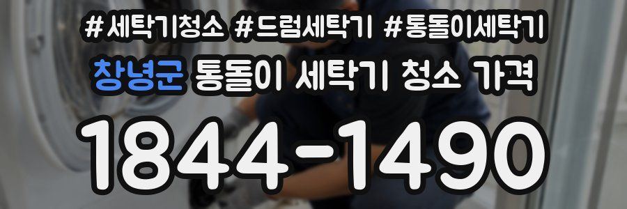 창녕군 통돌이 세탁기 청소 가격
