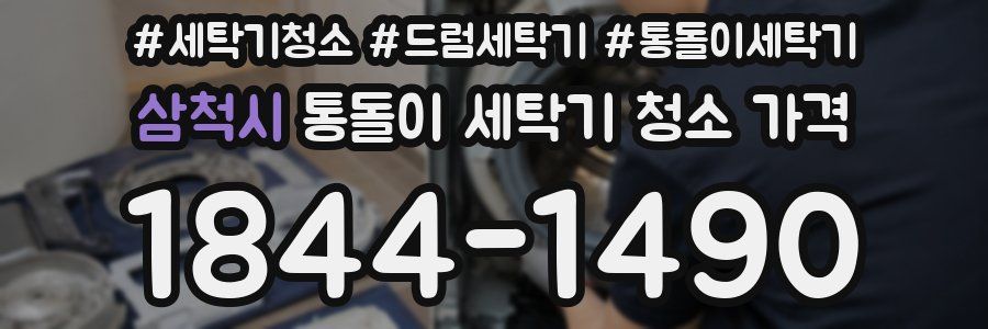 삼척시 통돌이 세탁기 청소 가격