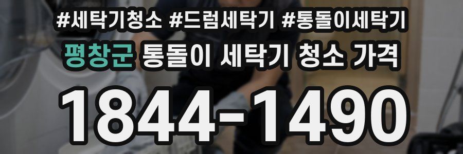 평창군 통돌이 세탁기 청소 가격