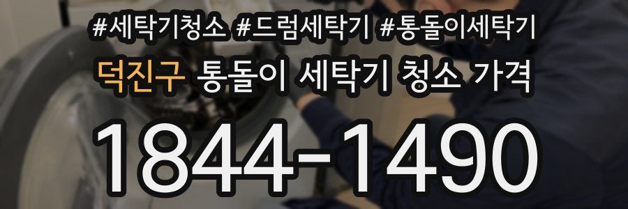 덕진구 통돌이 세탁기 청소 가격