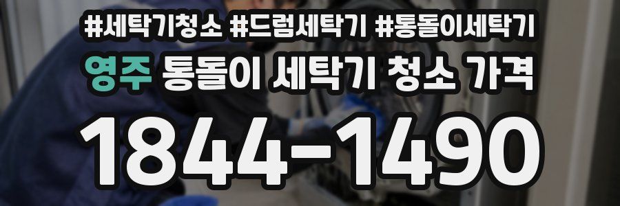 영주 통돌이 세탁기 청소 가격