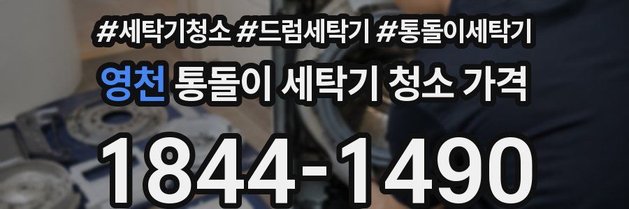영천 통돌이 세탁기 청소 가격