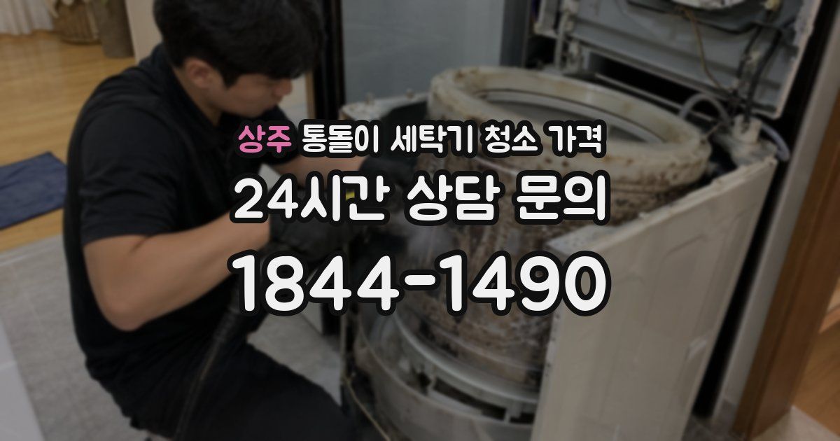상주 통돌이 세탁기 청소 가격