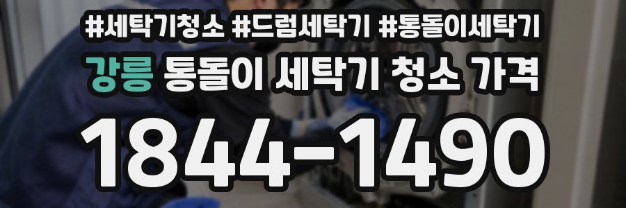 강릉 통돌이 세탁기 청소 가격