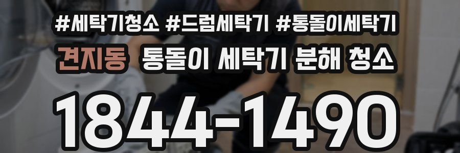 견지동 통돌이 세탁기 분해 청소