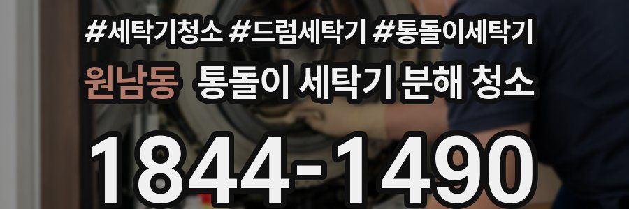 원남동 통돌이 세탁기 분해 청소