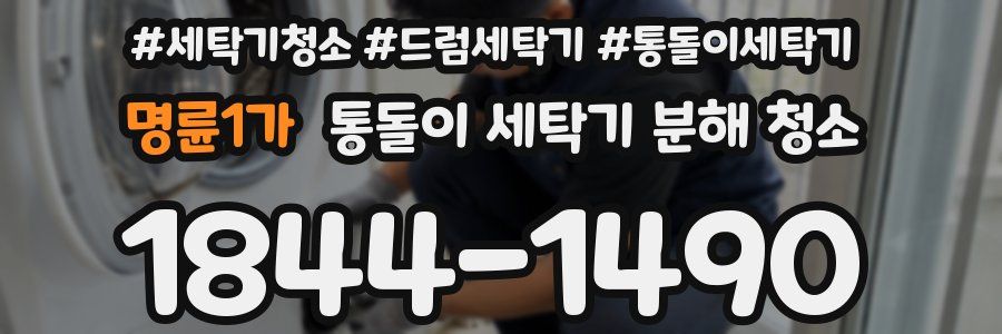 명륜1가 통돌이 세탁기 분해 청소