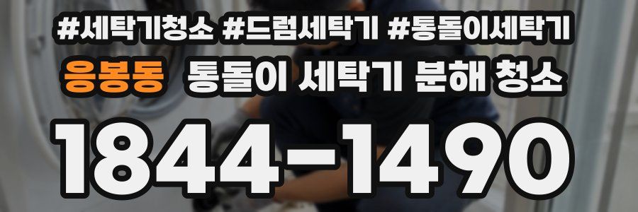 응봉동 통돌이 세탁기 분해 청소