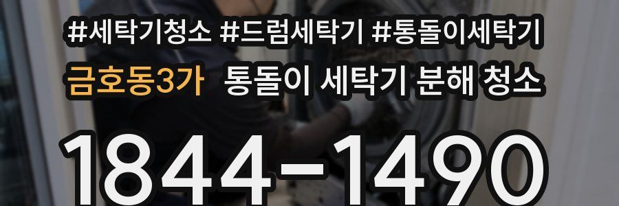 금호동3가 통돌이 세탁기 분해 청소