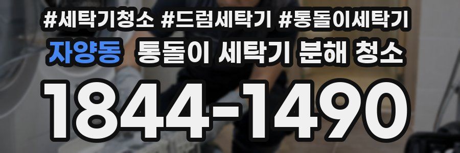 자양동 통돌이 세탁기 분해 청소
