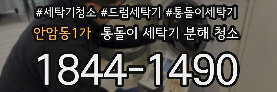 안암동1가 통돌이 세탁기 분해 청소