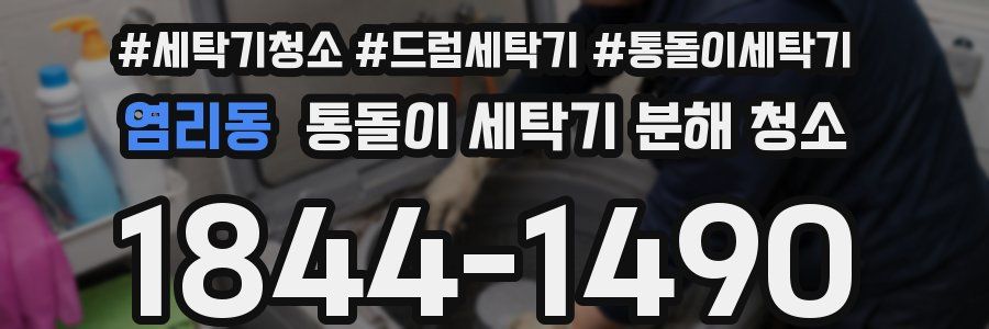 염리동 통돌이 세탁기 분해 청소