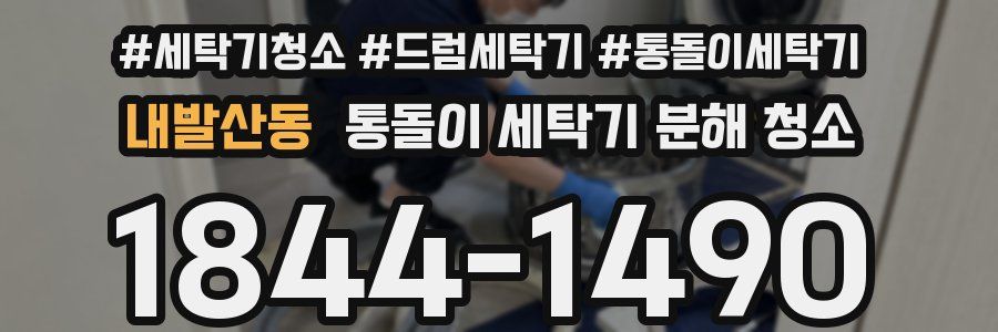 내발산동 통돌이 세탁기 분해 청소