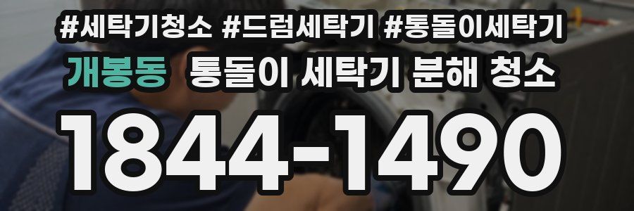 개봉동 통돌이 세탁기 분해 청소