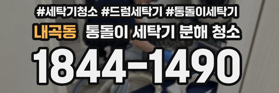 내곡동 통돌이 세탁기 분해 청소