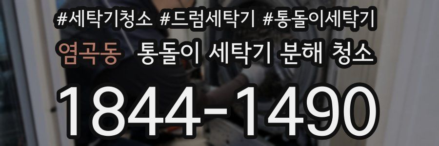 염곡동 통돌이 세탁기 분해 청소