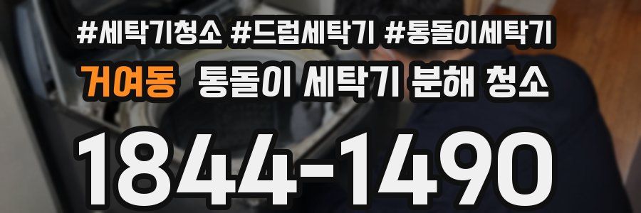 거여동 통돌이 세탁기 분해 청소