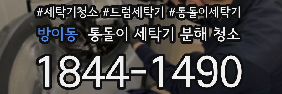 방이동 통돌이 세탁기 분해 청소