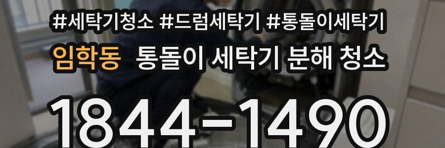 임학동 통돌이 세탁기 분해 청소