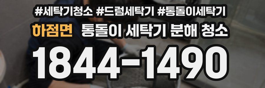 하점면 통돌이 세탁기 분해 청소
