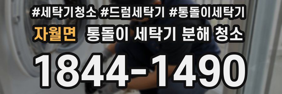 자월면 통돌이 세탁기 분해 청소