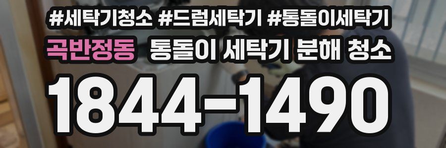 곡반정동 통돌이 세탁기 분해 청소