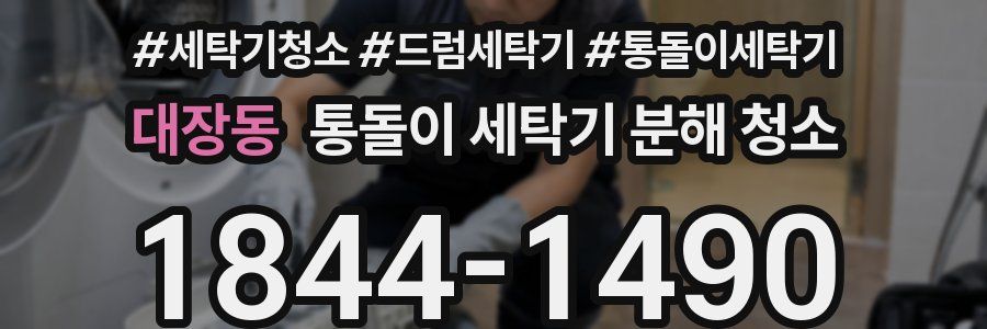 대장동 통돌이 세탁기 분해 청소