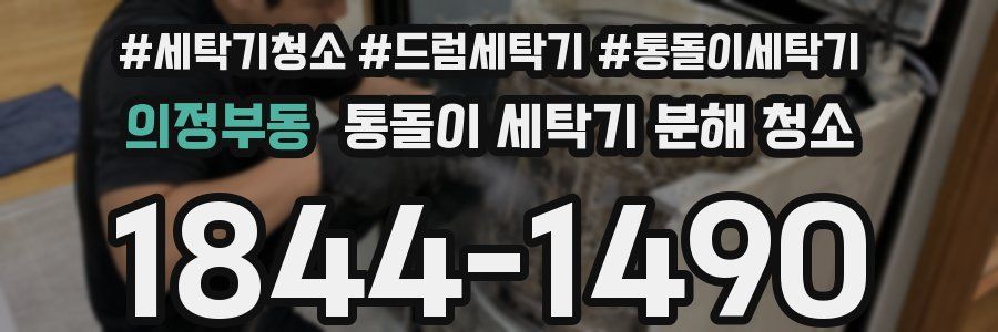 의정부동 통돌이 세탁기 분해 청소