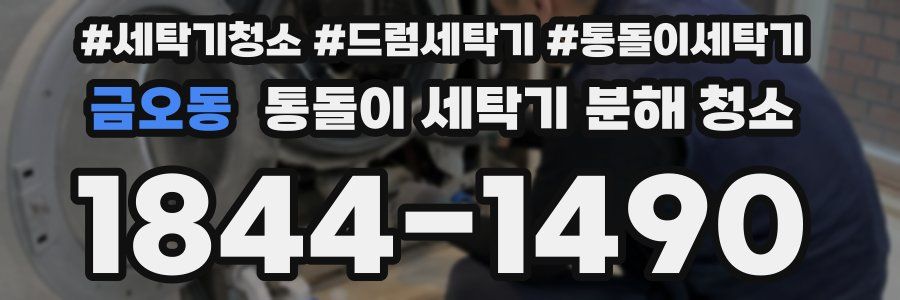 금오동 통돌이 세탁기 분해 청소