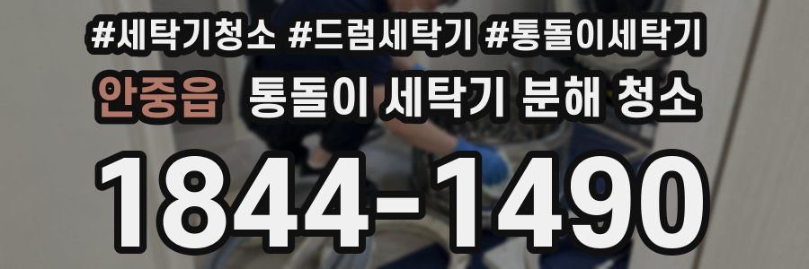 안중읍 통돌이 세탁기 분해 청소