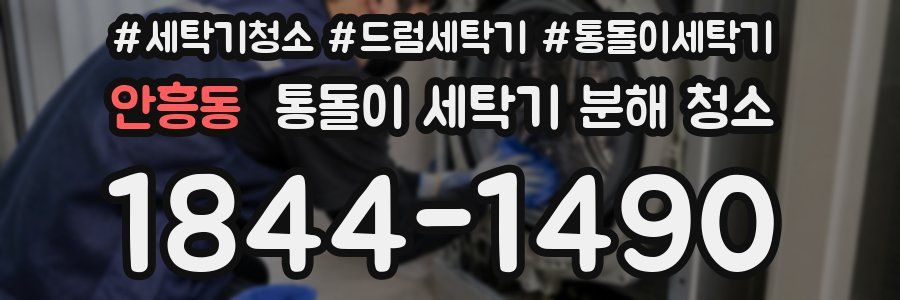 안흥동 통돌이 세탁기 분해 청소