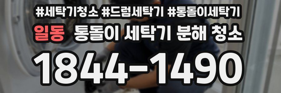 일동 통돌이 세탁기 분해 청소