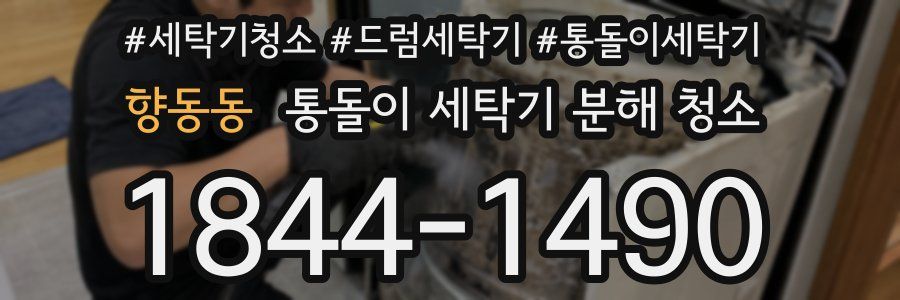 향동동 통돌이 세탁기 분해 청소