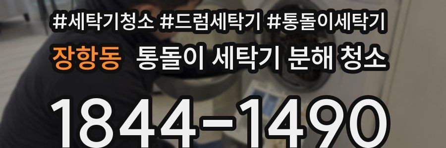 장항동 통돌이 세탁기 분해 청소