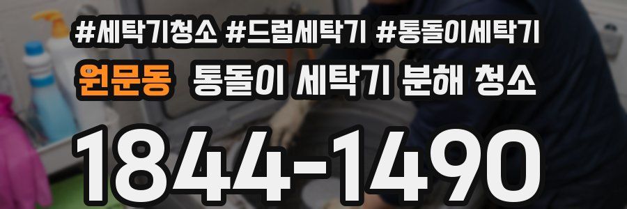 원문동 통돌이 세탁기 분해 청소
