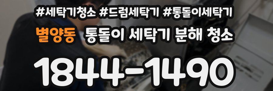 별양동 통돌이 세탁기 분해 청소