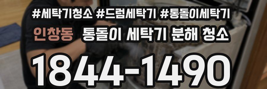 인창동 통돌이 세탁기 분해 청소