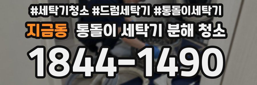 지금동 통돌이 세탁기 분해 청소
