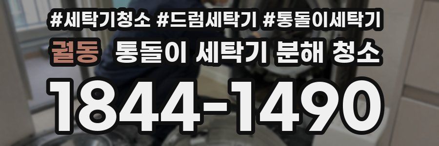 궐동 통돌이 세탁기 분해 청소