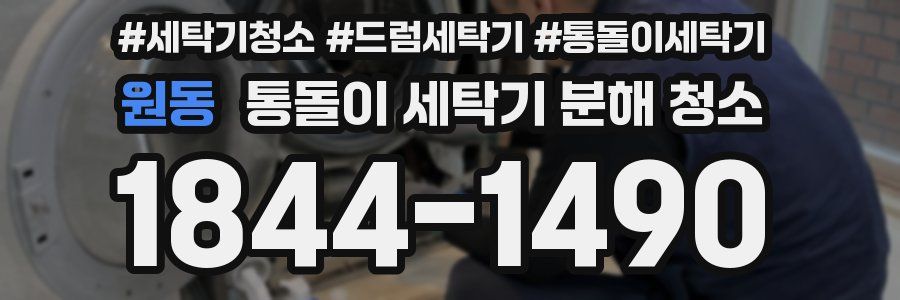 원동 통돌이 세탁기 분해 청소