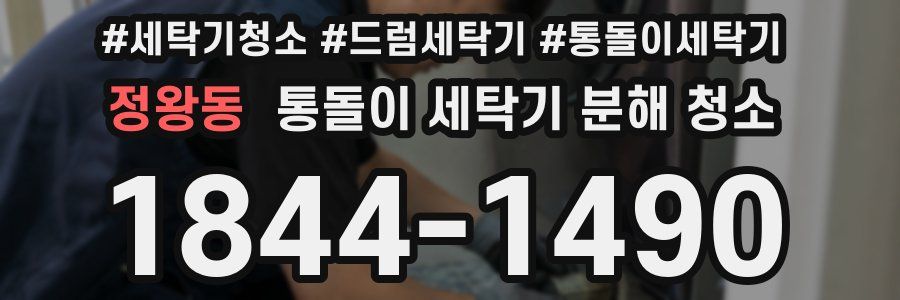 정왕동 통돌이 세탁기 분해 청소