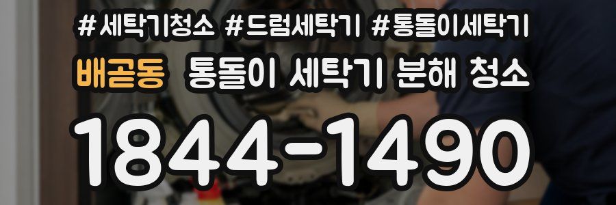 배곧동 통돌이 세탁기 분해 청소