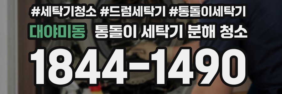 대야미동 통돌이 세탁기 분해 청소