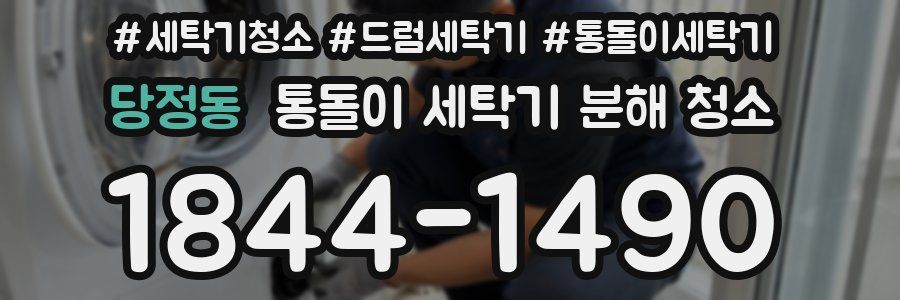 당정동 통돌이 세탁기 분해 청소
