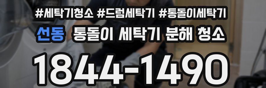 선동 통돌이 세탁기 분해 청소