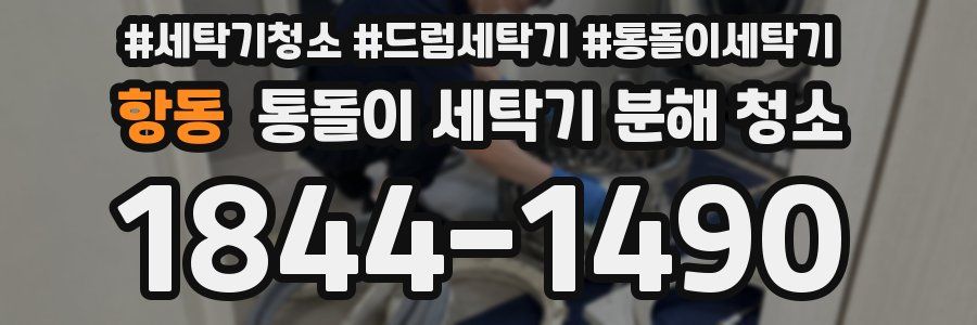 항동 통돌이 세탁기 분해 청소